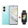 Huawei Nova 10 SE Dual Sim 4G Smart Phone with Huawei Band 7, 8 GB RAM, 256 GB Storage, Mint Green