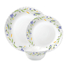 La Opala Classique Opal Dinner Set, 20 pcs, Moring Glory