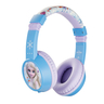 SMD Disney Frozen Padded Bluetooth Wireless Stereo Headphones, Blue, DY-9938-FR