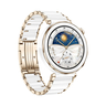 PRE-ORDER Huawei Watch GT 5 Pro Smartwatch, Jana with White Ceramic Strap