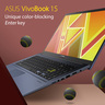 ASUS Vivobook 15 X513EA-EJ3506W Slim Laptop Intel Core i5-1135G7, 8GB RAM, 256GB SSD, 15.6 Inch FHD(1920x1080) Windows11 Home - Bespoke Black