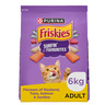 Purina Friskies Surfin Favourites Dry Cat Food Adult 6 kg