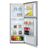 Hisense Double Door Refrigerator, 203L, Stainless Steel Finish, RT264N4DGN