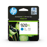 HP 920XL Original Ink Advantage Cartridge (CD972AE),Cyan