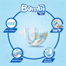 Sanita Bambi Baby Diaper Size 4+ Large 10-18kg 88 pcs
