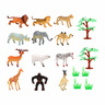 Skid Fusion Animals Figure 3.5 12Pcs A6635-2