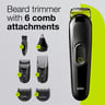 Braun 6-in-1 All-in-One Trimmer Beard Trimmer and Hair Clipper Ear and Nose Hair Trimmer MGK3220