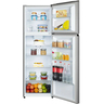 Hisense Double Door Refrigerator, 250L, Stainless Steel Finish, RT328N4DGN