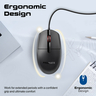 Promate Wired Optical Mouse, CM-1200