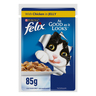 Purina Wet Cat Food Felix As Good As It Looks With Chicken in Jelly 85 g