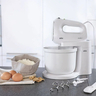 Braun Hand Mixer with Bowl, 400W, White, HM1070WH