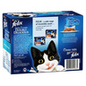 Purina Felix Doubly Delicious Fish Selection In Jelly ( Salmon & Sardine Trout & Mackerel Tuna & Mackerel ) 12 x 85 g