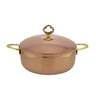 Black Stone Hotpot, 24 cm, Geneva Gold