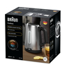 Braun Electric Kettle, 1.7L, 2200W, Black, WK1500BK