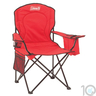 Coleman Cooler Quad Chair, Red, 2000002189