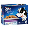 Purina Felix As Good As It Looks Delicious Favorite Selections In Jelly Cat Food ( Chicken Beef & Salmon ) 12 x 85 g