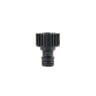 Claber Threaded Tap Connector, 1/2 inches, Black, 8623