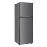 Haier Double Door Refrigerator, 333L, Silver, HRF-380NS