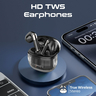 Promate TransPods HD Transparent TWS Earbuds with Mic, Black