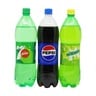 Pepsi 7Up Mirinda Value Pack 3 x 1.25 Litres