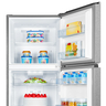 Hisense Top Mount Double Door Refrigerator, 320L Net Capacity, Stainless Steel, RT418N4ASU1