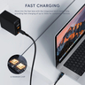 Aukey USB-C to USB-C Cable with LCD Display, 1.8m, Black, MCC102