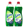 Lux Regular Green Dishwashing Liquid Value Pack 2 x 725 ml