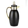 Mayflower Vacuum Flask, 1 L, Black & Gold, ONP-10