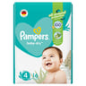 Pampers Baby-Dry Taped Diapers with Aloe Vera Lotion up to 100% Leakage Protection Size 4 9-14 kg 16 pcs