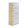 Locker Cabinet 4Door, White