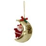 Party Fusion Xmas Decoration Hanging Moon 8cm 6165-02 Assorted