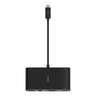 Belkin Usb-c To Hdmi, Vga, Usb-a And Gigabit Ethernet - Black