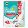 Pampers Baby-Dry Pants Diapers with Aloe Vera Lotion 360 Fit & up to 100% Leakproof Size 6 16-21 kg 19 pcs