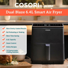 Cosori Digital Air Fryer, 6.4L, 1700W, Grey, CAF-P583S-KUK