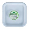 Faani Sugarcane Bagasse Square Plates 8" 12 pcs