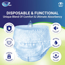 Fine Care Incontinence Adult Pull-Ups Pants Unisex Large Waist Size 100 - 140 cm 14 pcs