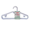 Straight Line Cloth Hanger 686296A 10pcs Assorted Colors