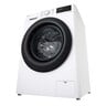 LG Washing Machine Front Load, 9KG, 1400 RPM, White, F4R3VYL6W