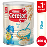 Nestle Cerelac Infant Cereals With Iron + Rice From 6 Months 400 g
