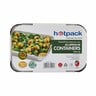 Hotpack Aluminium Containers With Lid 680cc 10pcs