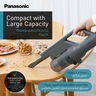 Panasonic Cordless Lightweight Handheld Stick Vacuum Cleaner, 70W, 0.6L Dust Tank, Grey, MC-SBM20HE47