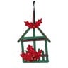 Party Fusion Xmas Decoration Hanging Nest 6" 90152-3 Assorted