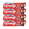 Closeup Toothpaste Ever Fresh Red Hot 4 x 75 ml