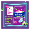 Always Aloe Cool Maxi Thick Sanitary Pads With Aloe Vera Essence XL for Heavy Days 24 pcs