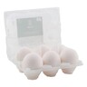 Saeedco White Eggs Poly Pack 6 pcs