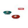 Pyrex Rectangular Stoage Box, 2 pcs, 400 ml