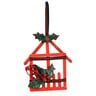 Party Fusion Xmas Decoration Hanging Nest 6" 90152-3 Assorted