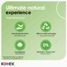 Kotex Natural Maxi Protect Thick 100% Cotton Pad Super Size with Wings 26 pcs