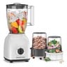 Russell Hobbs 400W 3 in 1 Blender With 2 Mill, Speeds & Pulse Function, White, BWM102