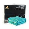 Maple Leaf Cloudy Blanket, 200 x 240 cm, 2 Ply, Assorted